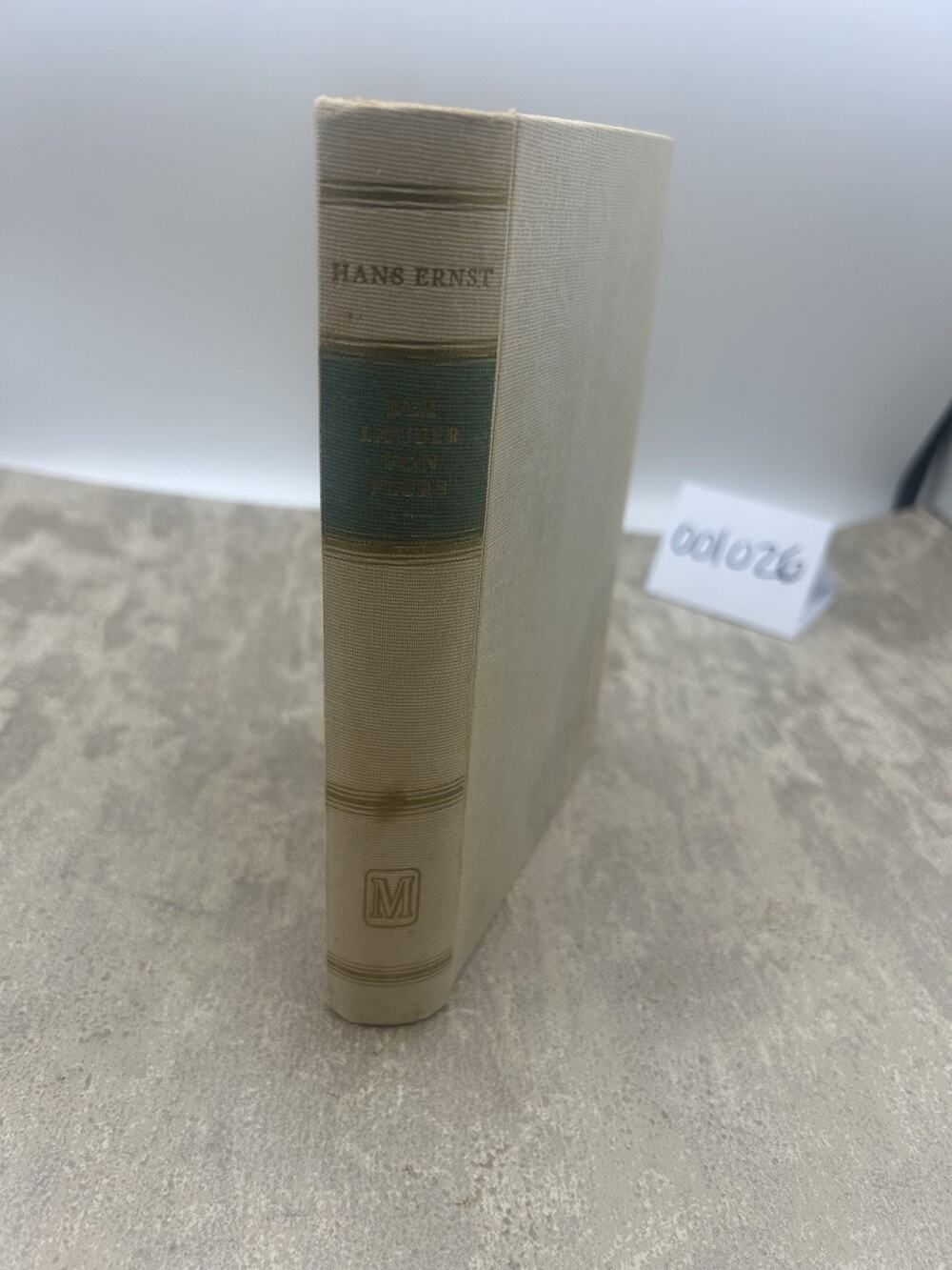 Hans Ernst Der Läufer von Flurs German HC Novel Meister Verlag